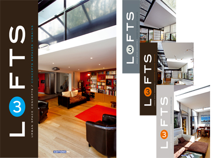 Propositions de couverture pour le livre LOFTS 3 ( paratre en Fvrier 2009)