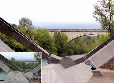 Effacement des outils et engins de chantier